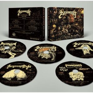Desecration - Dead…Yet, but not Forgotten - 4xCD+DVD Boxset w/ Double Booklet + obi