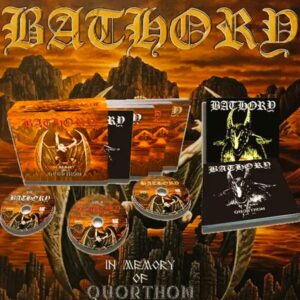 Box Bathory - In Memory Of Quorthon (Triplo - 3CDs com pôster)